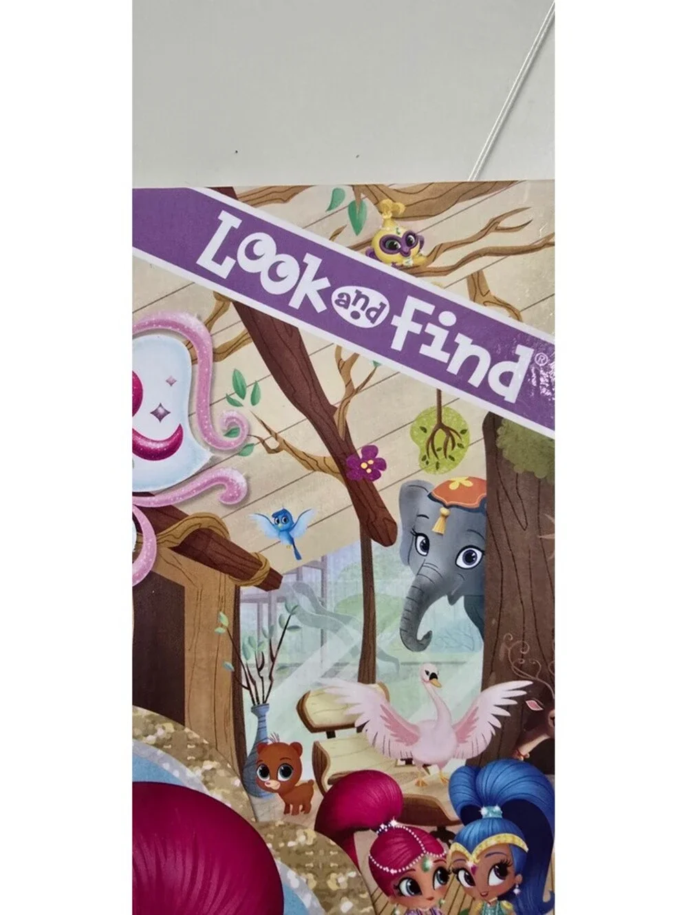 Nickelodeon Shimmer and Shine Look and Find Puzzle Book